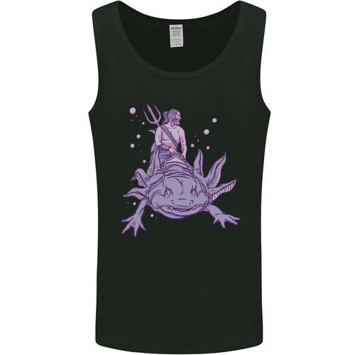Poseidon riding axolotl - poseidon,