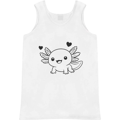 Happy axolotl adult vest - vest, /