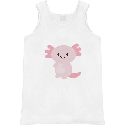 Happy axolotl adult vest - 'happy, /