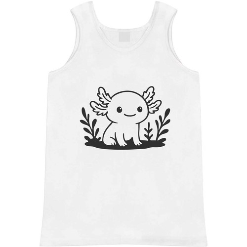 Sitting axolotl adult vest - axolotl',