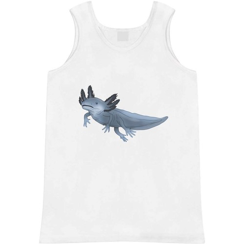 Blue axolotl adult vest - 'blue,