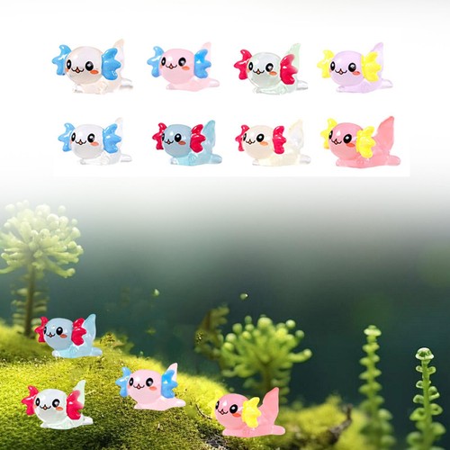8pcs axolotl miniature - 8pcs,