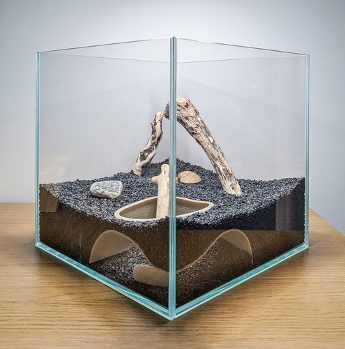 Aquarium cave corner tunnel - cave,