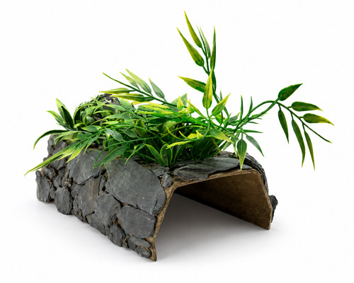 Slate aquarium cave hide fish - slate,