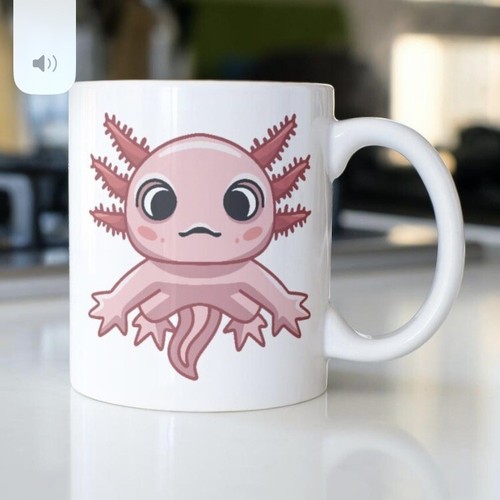 Axolotl personalised mug fish - personalised,