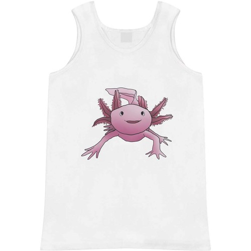 Axolotl adult vest tank - 'axolotl',